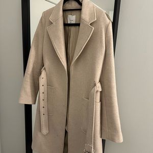 Mango Wool Blend Coat